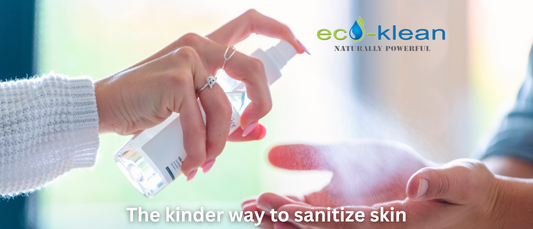 The kinder way to sanitize skin