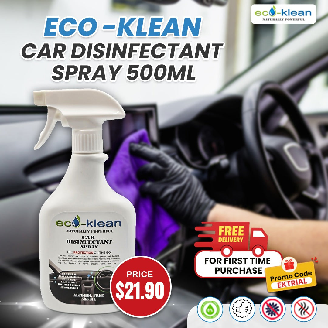 Eco-Klean Car Disinfectant Spray 500ml Promotions