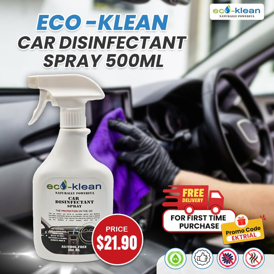 Eco-Klean Car Disinfectant Spray 500ml Promotions