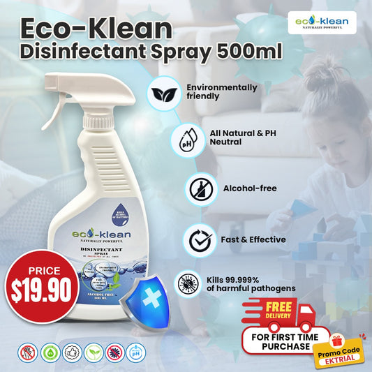 Eco-Klean Disinfectant Spray 500ml Promotion